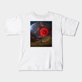 Space travel Kids T-Shirt